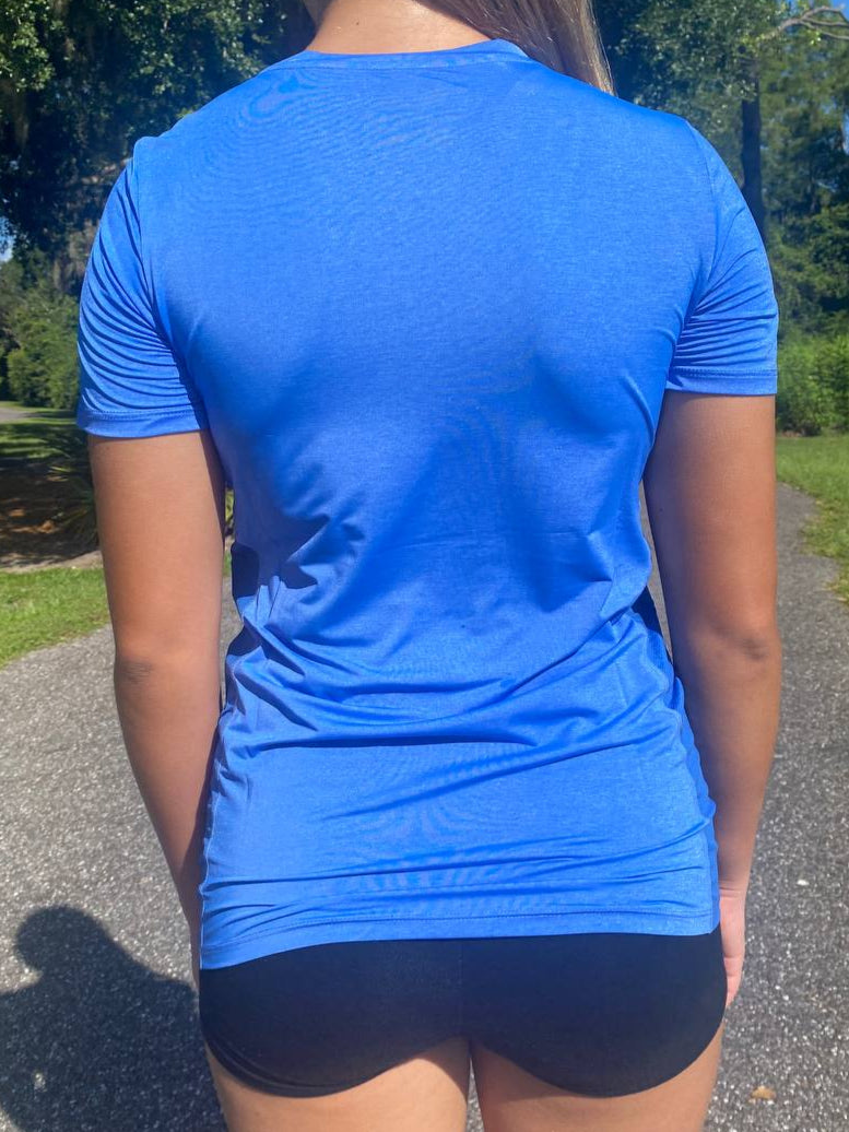 Short Sleeve V-Neck Tee